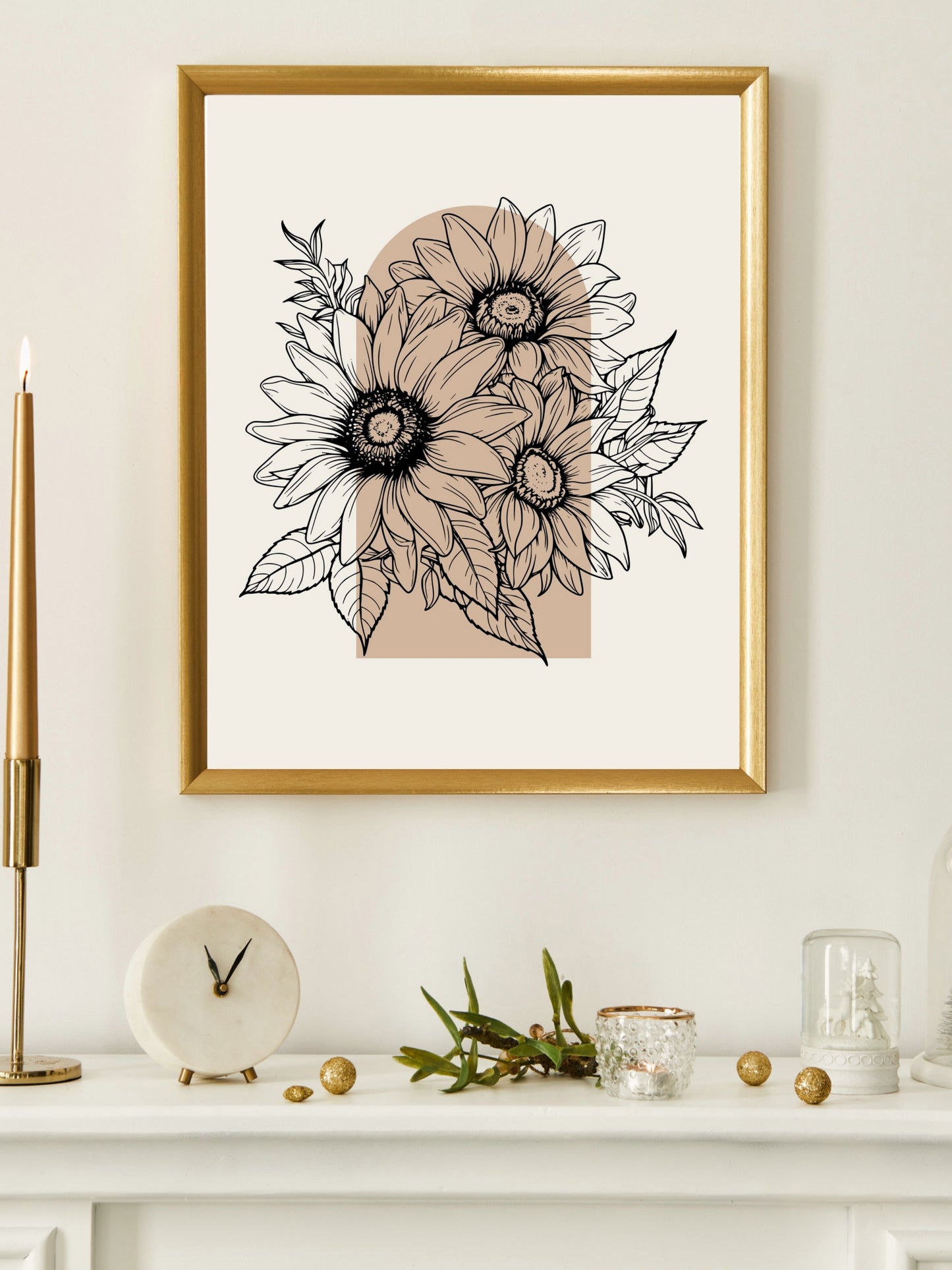 Floral Sunflower